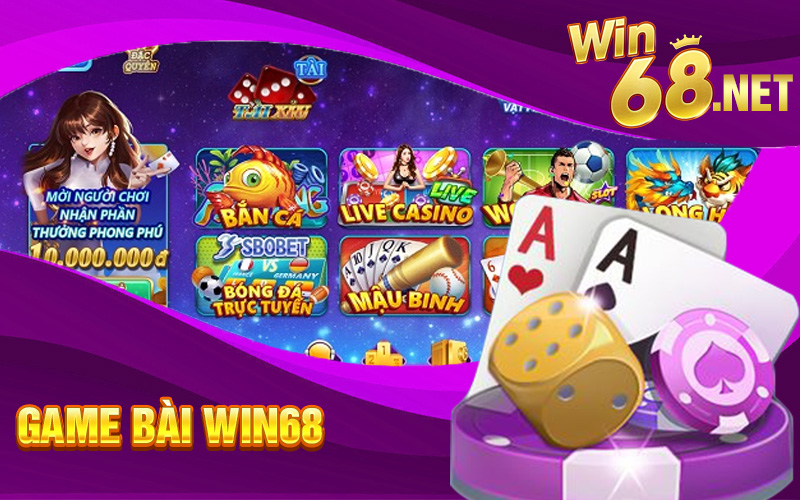 Cổng game bài Win68